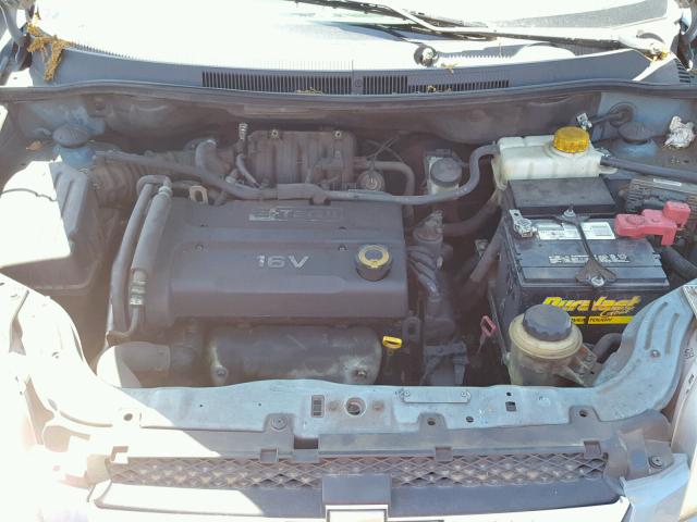 KL1TD56667B075303 - 2007 CHEVROLET AVEO BASE Կապույտ լուսանկար 7
