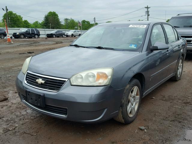 1G1ZT53F76F222495 - 2006 CHEVROLET MALIBU LT GRAY photo 2