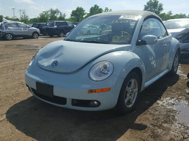 3VWSG31Y56M317804 - 2006 VOLKSWAGEN NEW BEETLE 蓝色 照片 2