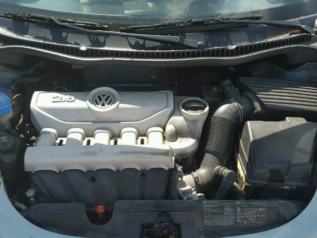 3VWSG31Y56M317804 - 2006 VOLKSWAGEN NEW BEETLE 蓝色 照片 7