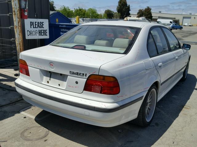 WBADE5323WBV94106 - 1998 BMW 540 I WHITE photo 4