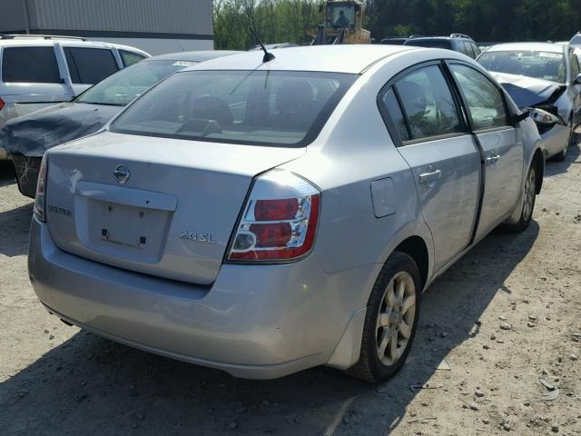 3N1AB61E07L612291 - 2007 NISSAN SENTRA 2.0 GRAY photo 4