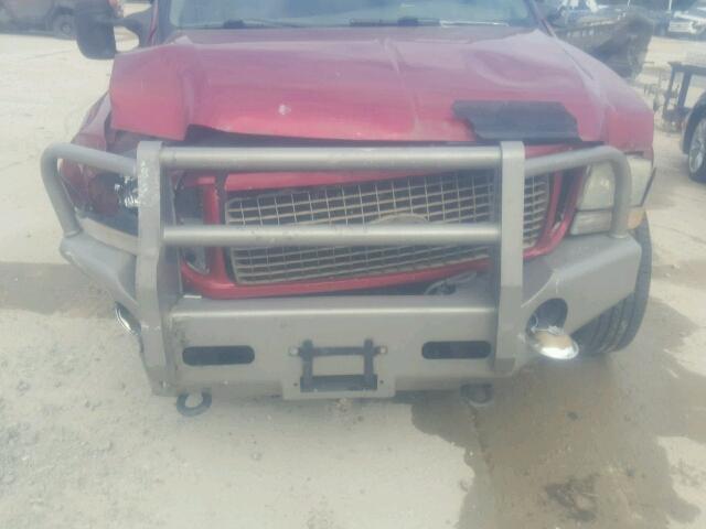 1FMNU44F13EA24231 - 2003 FORD EXCURSION RED photo 7