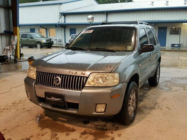 4M2CU56146DJ10799 - 2006 MERCURY MARINER GREEN photo 2