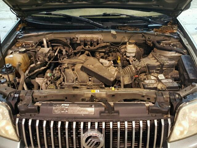 4M2CU56146DJ10799 - 2006 MERCURY MARINER GREEN photo 7