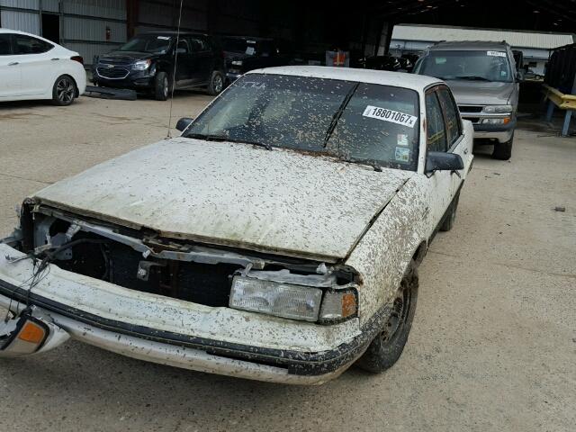 1G3AL54N3N6367039 - 1992 OLDSMOBILE CUTLASS CI WHITE photo 2