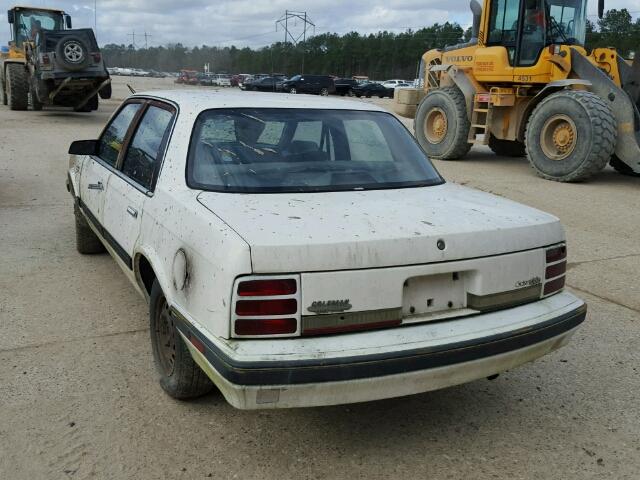 1G3AL54N3N6367039 - 1992 OLDSMOBILE CUTLASS CI WHITE photo 3
