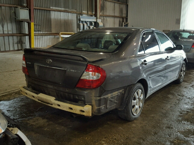 4T1BE32K24U844013 - 2004 TOYOTA CAMRY LE TAN photo 4