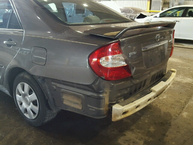 4T1BE32K24U844013 - 2004 TOYOTA CAMRY LE TAN photo 9