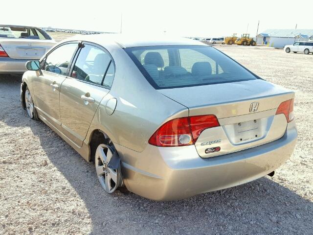 1HGFA16858L052035 - 2008 HONDA CIVIC GOLD photo 3