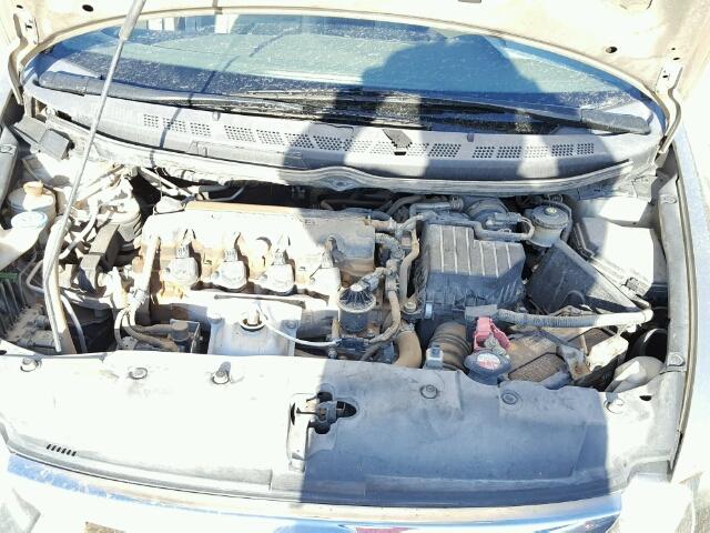 1HGFA16858L052035 - 2008 HONDA CIVIC GOLD photo 7