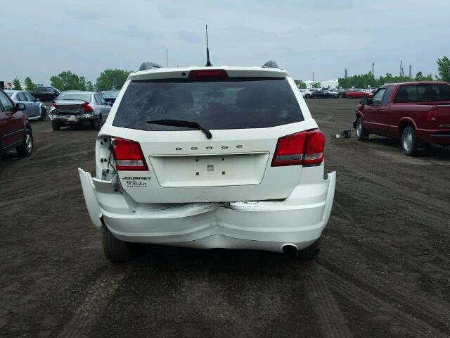 3D4PG4FB5BT518334 - 2011 DODGE JOURNEY EX WHITE photo 9