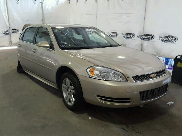 2G1WG5E38C1223006 - 2012 CHEVROLET IMPALA LT GOLD photo 1