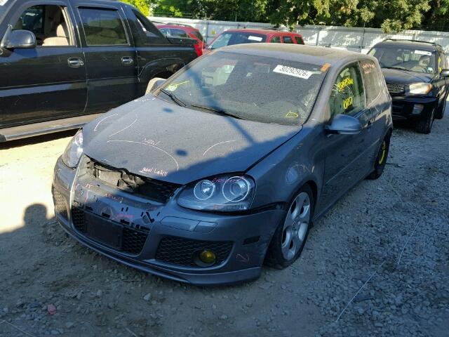 WVWEV71K27W090484 - 2007 VOLKSWAGEN NEW GTI GRAY photo 2