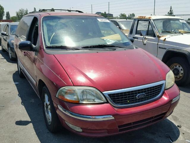 2FMZA52403BA60215 - 2003 FORD WINDSTAR S RED photo 1