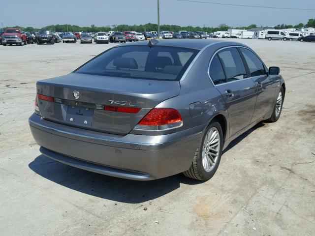 WBAGN63413DR18271 - 2003 BMW 745 LI GRAY photo 4