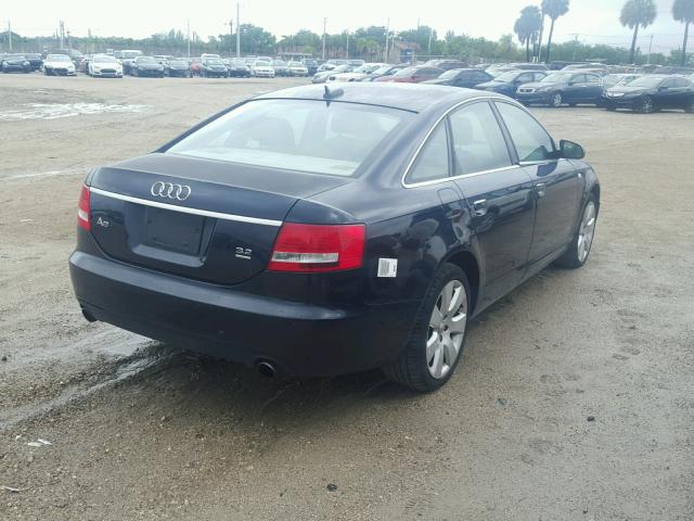 WAUDG74F45N085338 - 2005 AUDI A6 3.2 QUA BLUE photo 4