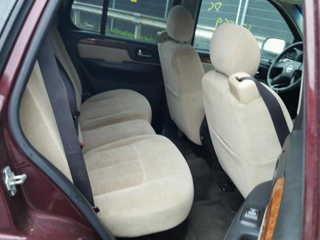 4NUDS13SX62700432 - 2006 ISUZU ASCENDER S 勃艮第红 照片 6