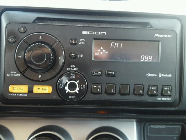 JTLZE4FE1CJ018495 - 2012 TOYOTA SCION XB თეთრი ფოტო 9