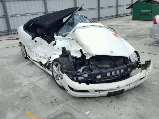 WDBTK56F59T107331 - 2009 MERCEDES-BENZ CLK 350 WHITE photo 1