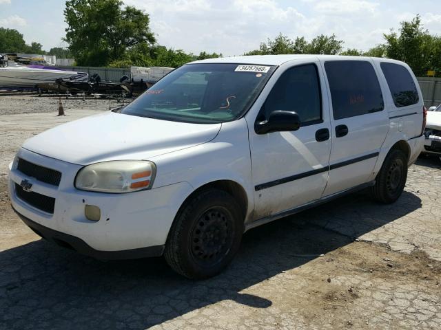 1GNDV23177D124828 - 2007 CHEVROLET UPLANDER L WHITE photo 2