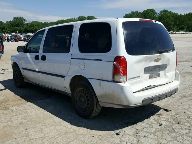 1GNDV23177D124828 - 2007 CHEVROLET UPLANDER L WHITE photo 3