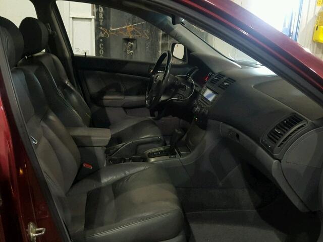1HGCM665X4A067567 - 2004 HONDA ACCORD EX 栗色 照片 5