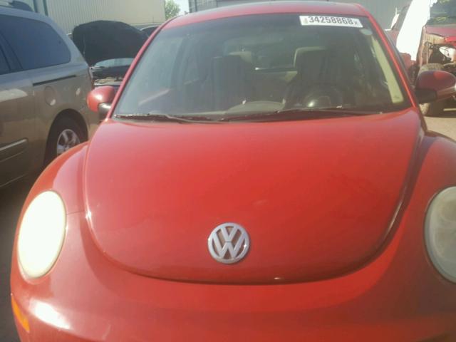 3VWRR31C46M406129 - 2006 VOLKSWAGEN NEW BEETLE RED photo 9