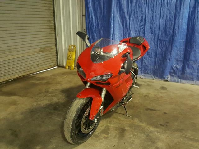 ZDM1XBMV6BB017043 - 2011 DUCATI 848 RED photo 2