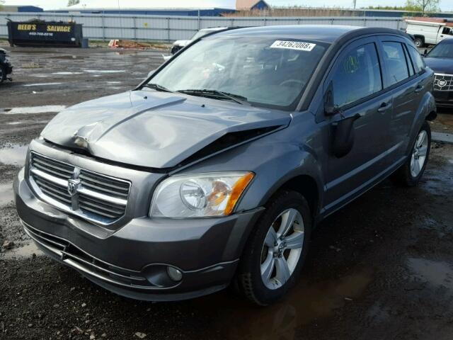 1B3CB3HA2BD228746 - 2011 DODGE CALIBER MA GRAY photo 2