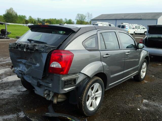 1B3CB3HA2BD228746 - 2011 DODGE CALIBER MA GRAY photo 4