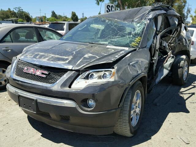 1GKEV33787J113625 - 2007 GMC ACADIA SLT GRAY photo 2