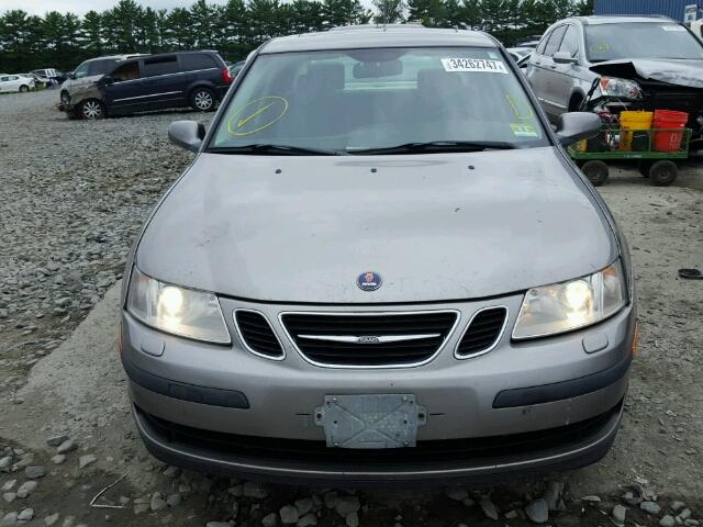 YS3FB49S741003129 - 2004 SAAB 9-3 LINEAR GRAY photo 9