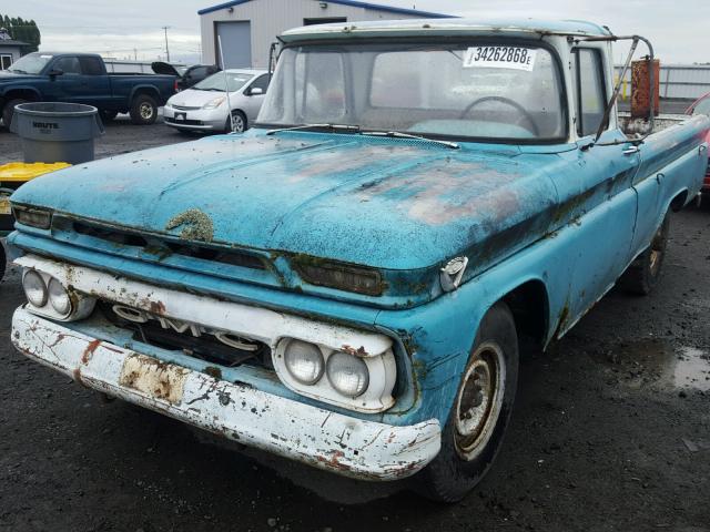 1502HG42278 - 1963 GMC C-10 GREEN photo 2