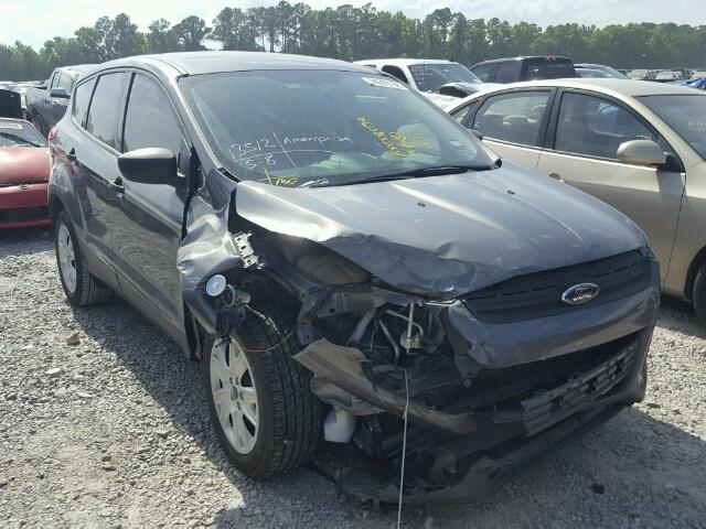 1FMCU0F73EUB45020 - 2014 FORD ESCAPE S GRAY photo 1