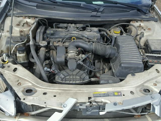 1B3EL46X26N117861 - 2006 DODGE STRATUS SX GOLD photo 7