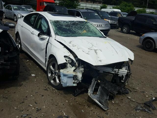 3FA6P0H91ER216316 - 2014 FORD FUSION SE WHITE photo 1