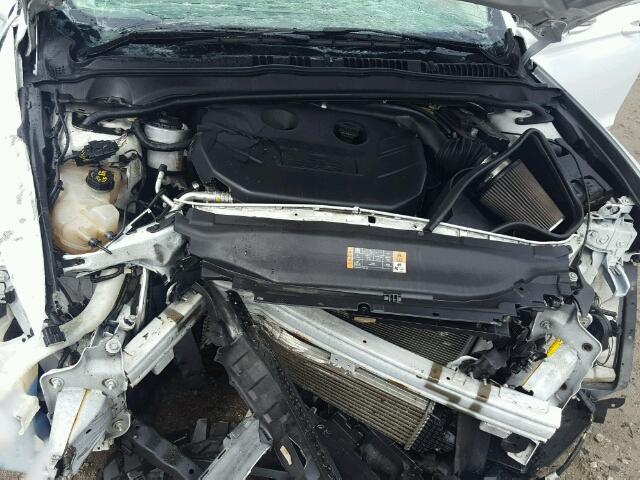 3FA6P0H91ER216316 - 2014 FORD FUSION SE WHITE photo 7