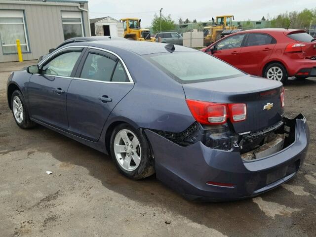 1G11B5SA5DF332271 - 2013 CHEVROLET MALIBU LS BLUE photo 3