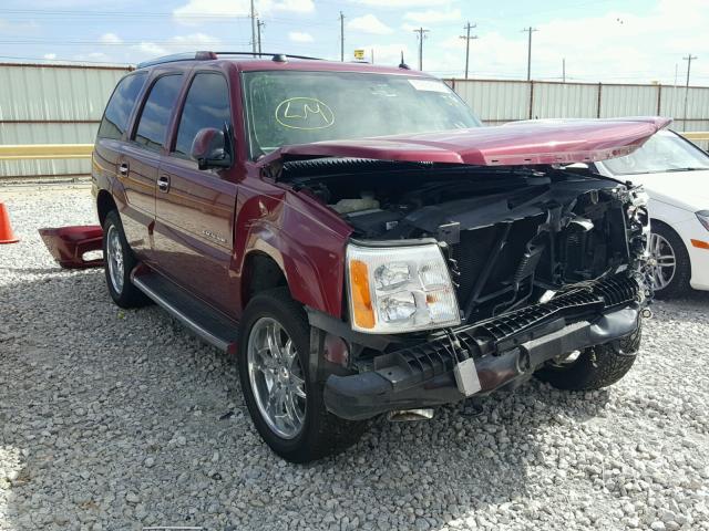 1GYEK63N34R289736 - 2004 CADILLAC ESCALADE L RED photo 1