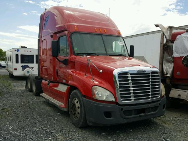 1FUJGLDR29LAH4565 - 2009 FREIGHTLINER CASCADIA 1 RED photo 1