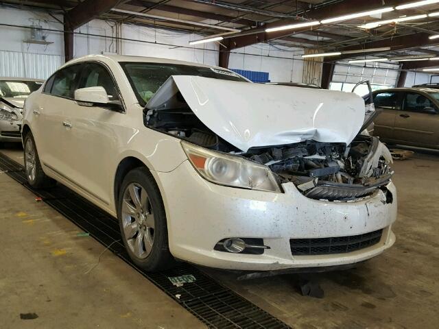 1G4GD5GG6AF173857 - 2010 BUICK LACROSSE C WHITE photo 1