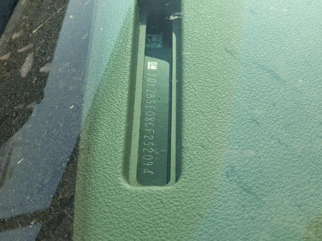 1G1ZB5E08CF252094 - 2012 CHEVROLET MALIBU LS 石墨色 照片 10