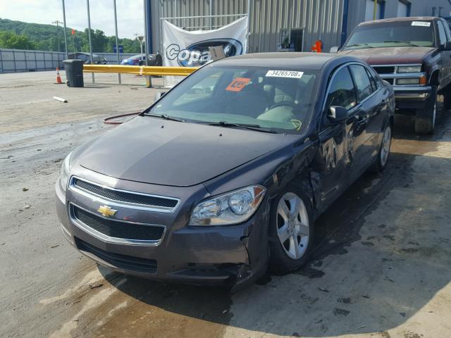 1G1ZB5E08CF252094 - 2012 CHEVROLET MALIBU LS 石墨色 照片 2