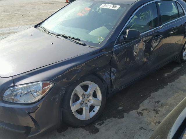 1G1ZB5E08CF252094 - 2012 CHEVROLET MALIBU LS 石墨色 照片 9