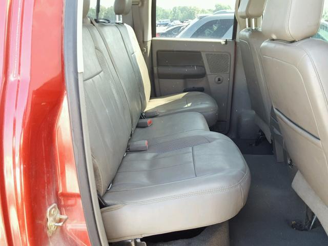 1D7KS28A37J615390 - 2007 DODGE RAM 2500 S MAROON photo 6