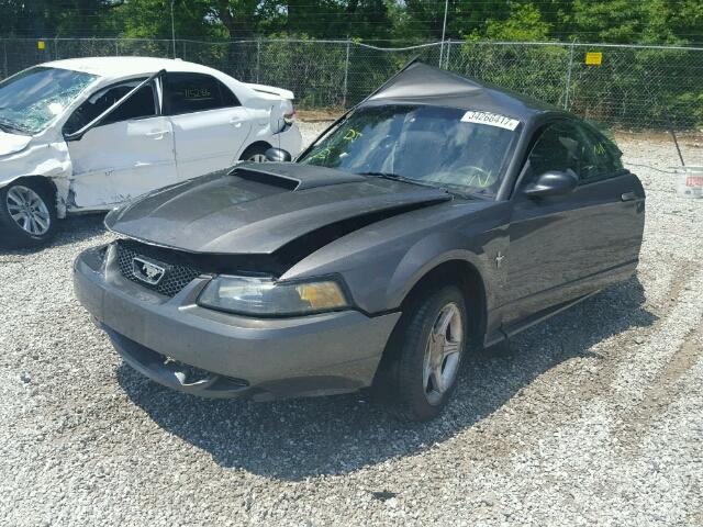 1FAFP40413F339552 - 2003 FORD MUSTANG GRAY photo 2