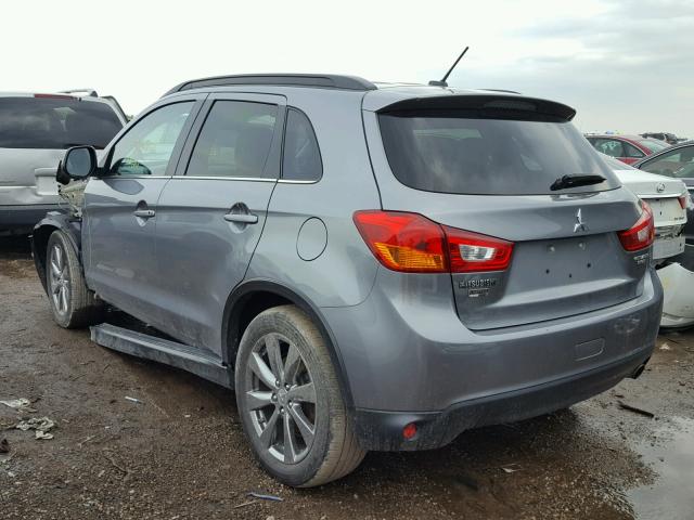 4A4AP5AU4DE025645 - 2013 MITSUBISHI OUTLANDER SILVER photo 3