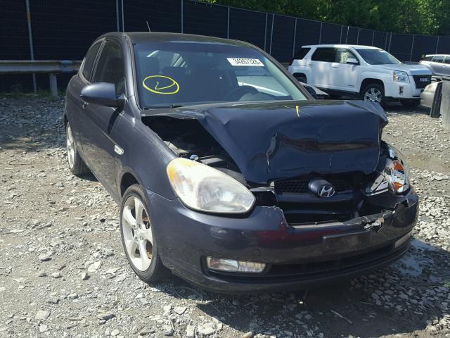 KMHCN36C27U050575 - 2007 HYUNDAI ACCENT SE GRAY photo 1