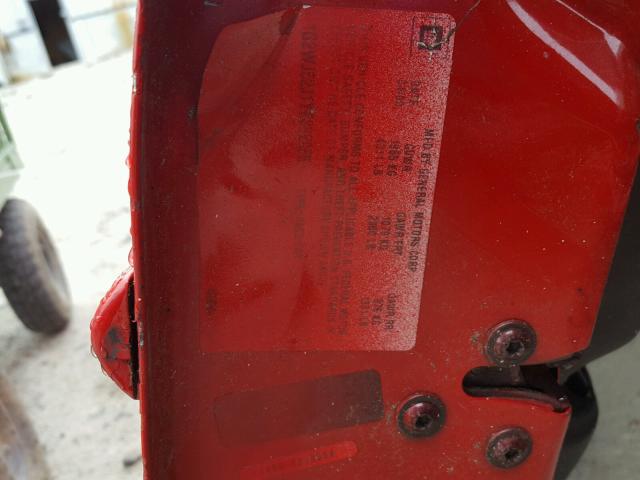 1G2WJ52J1YF292085 - 2000 PONTIAC GRAND PRIX RED photo 10